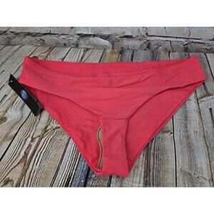 Pink Cove Bikini Bottom Size Large Pink NEW